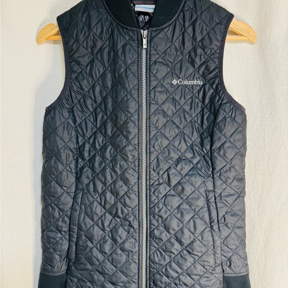 Columbia Women's Dark Gray Quilted Vest